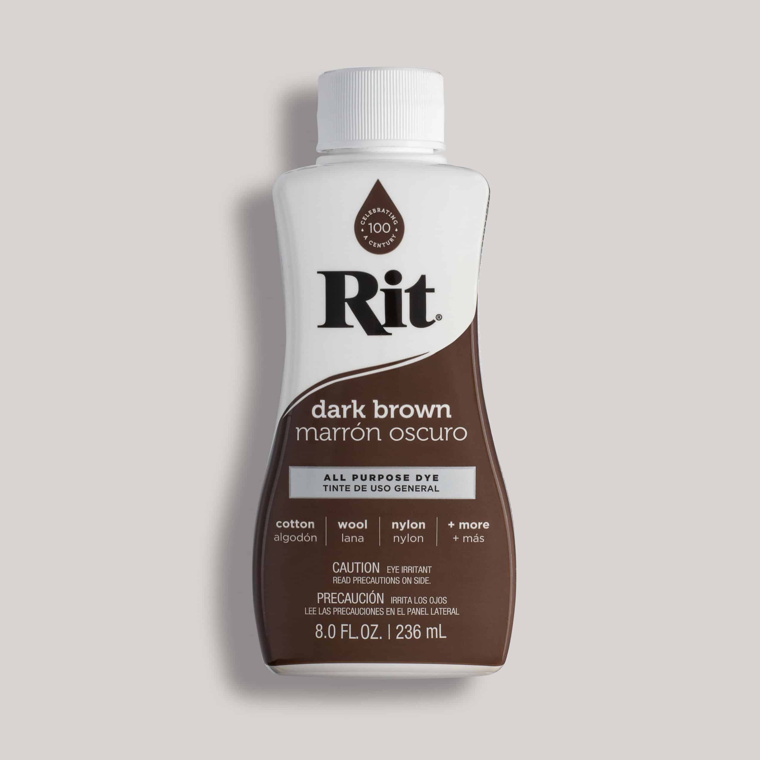 Dark Brown All-Purpose Dye – Rit Dye
